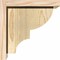 Ekena Millwork Ridgewood Rough Sawn Corbel w/Backplate, Douglas Fir, 6"W x 10"D x 10"H COR06X10X10RID01RDF - alternate 3